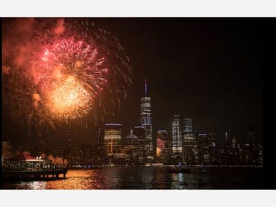 A tambor batiente y con fuegos de artificio regresa a Jersey City la fiesta del 4 de julio