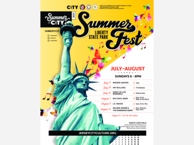 Festival de Verano en el Liberty State Park