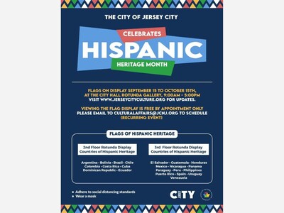 EXPOSICIÓN DE BANDERAS CON MOTIVO DE LA CELEBRACIÓN DEL MES DE LA HERENCIA HISPANA