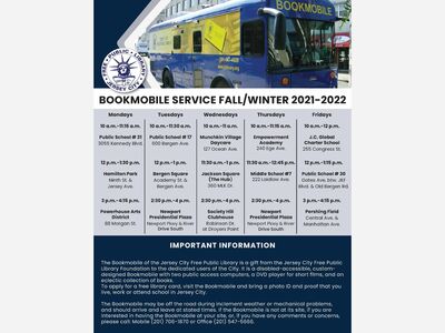 BIBLIOTECA MÓVIL: UN DESTINO DIFERENTE CADA DÍA ¡CONSULTA EL CALENDARIO!