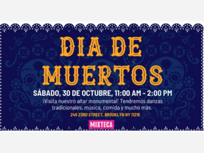 FESTEJO DE DÍA DE MUERTOS