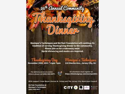 CENA COMUNITARIA ANUAL DE ACCIÓN DE GRACIAS