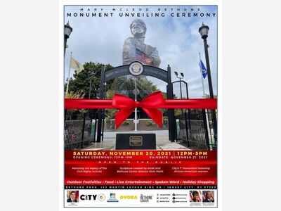 INAUGURACIÓN DEL MONUMENTO DEDICADO A MARY MCLEOD BETHUNE 