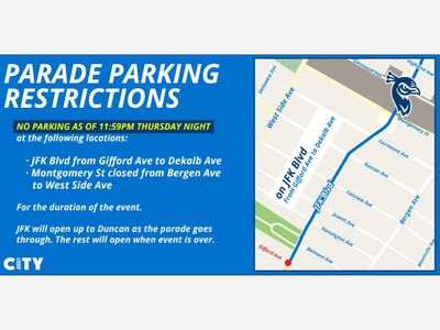 ¡CIERRE DE CALLES CON MOTIVO DEL DESFILE DE SAINT PETER'S UNIVERSITY!