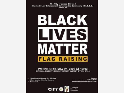 IZAMIENTO DE LA BANDERA BLACK LIVES MATTER
