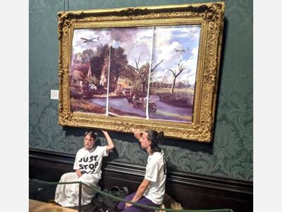 TOMAN AMBIENTALISTAS LOS MUSEOS COMO FORO PARA SUS PROTESTAS