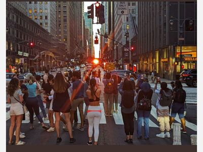 HOY ES EL ÚLTIMO DÍA DEL MANHATTANHENGE EN NUEVA YORK ¡NO TE LO PIERDAS!