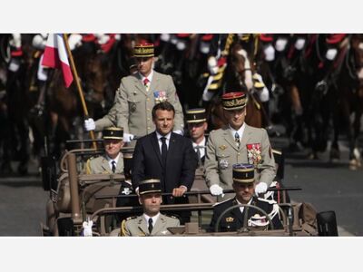 Emmanuel Macron a présidé les célébrations de la fête nationale